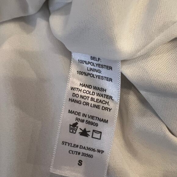 Dee Elle Flowered Boho Dress Black White Size Small - Picture 5 of 15